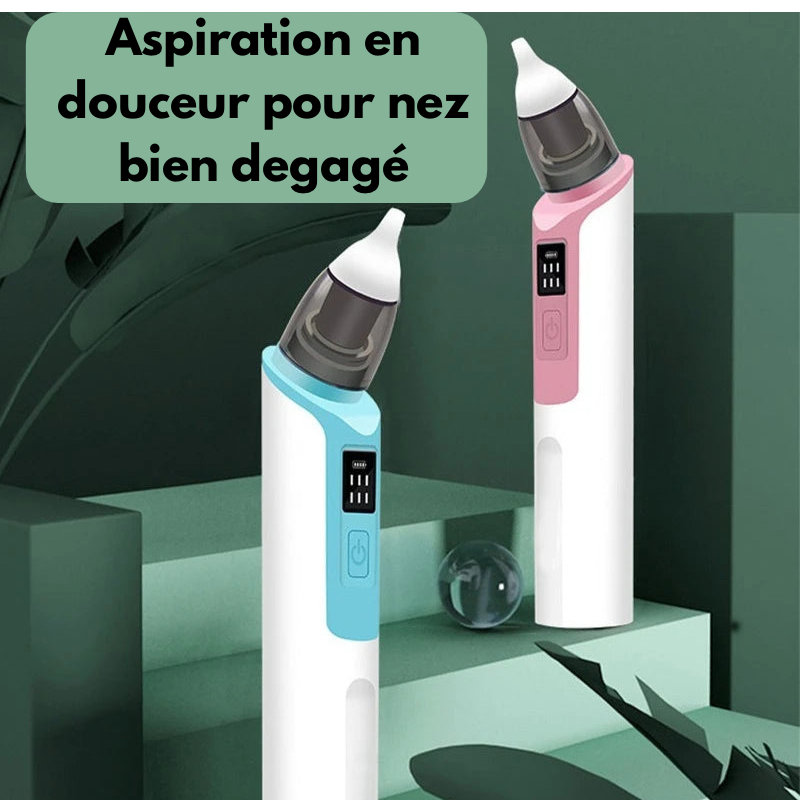 💨 Aspirateur Nasal Électrique pour Bébé – Nouveau Modèle 2025, Rechargeable et Efficace contre la Congestion Nasale