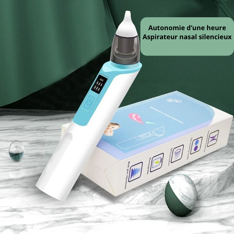 💨 Aspirateur Nasal Électrique pour Bébé – Nouveau Modèle 2025, Rechargeable et Efficace contre la Congestion Nasale